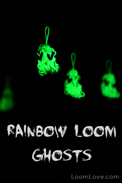 Rainbow Loom Ghosts