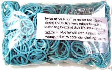 turquoise loom bands