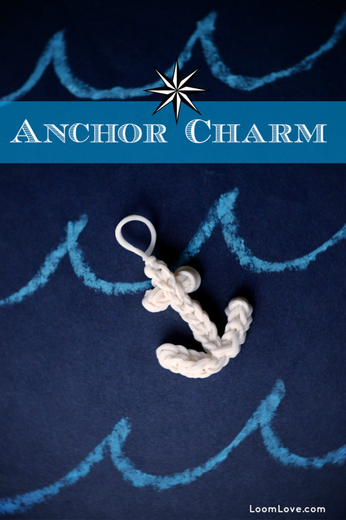 anchor charm rainbow loom