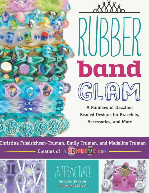 rubber band glam book