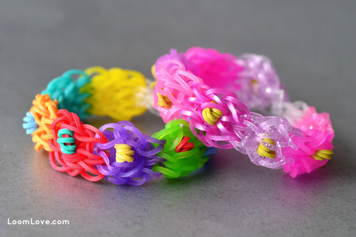 bouquet rainbow loom