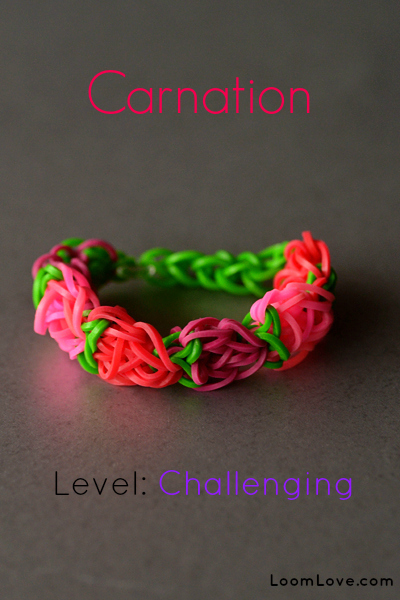 carnation bracelet