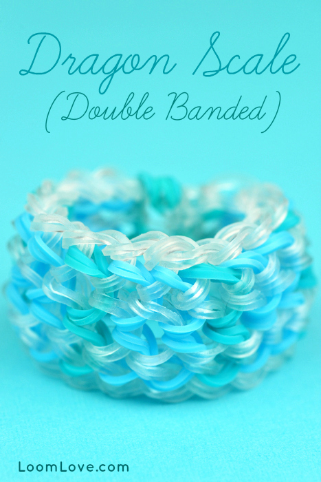 Dragon scale cuff deals rainbow loom