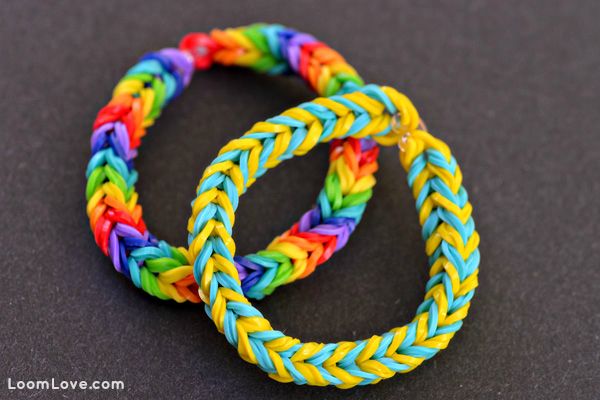 Easy rainbow loom hot sale bracelets for beginners