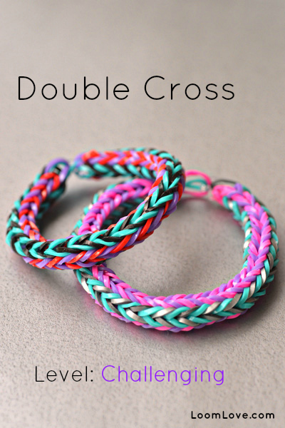 Rainbow Loom-Multicolor Triple Single bracelet for beginners-STEP BY STEP 