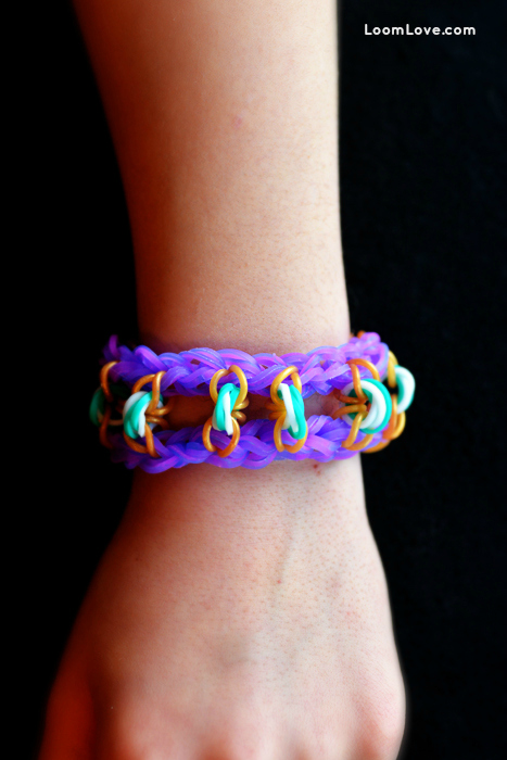 paper lantern rainbow loom