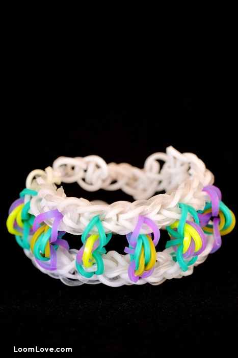 paper lantern rainbow loom