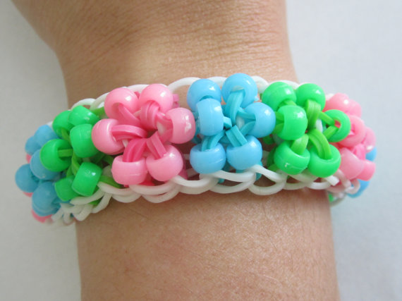 rainbow loom starburst