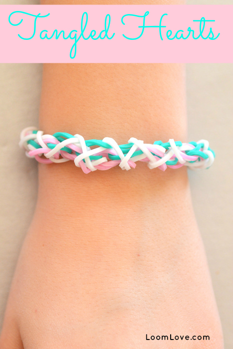 tangled hearts bracelet