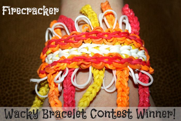 wacky bracelet contest winner