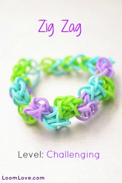 zig zag rainbow loom