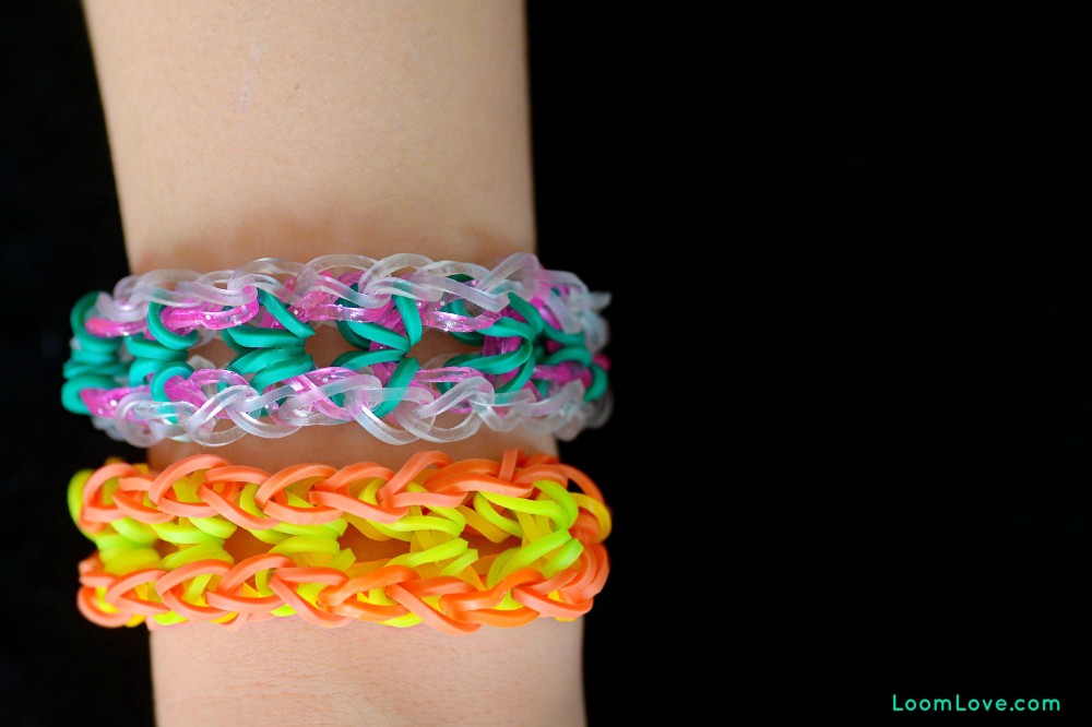 How to Make a Rainbow Loom Bliss Bracelet