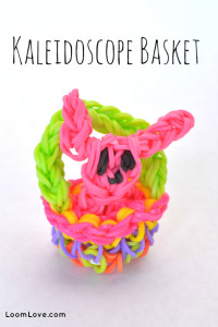 How to make a Rainbow Loom Kaleidoscope Basket