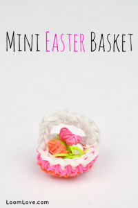 Rainbow Loom Instructions for Mini Easter Basket