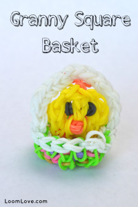 How to Make a Rainbow Loom Granny Square Basket