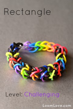 How to Make a Rectangle Loom Bracelet